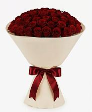 Букет 101 Бордовая роза Блэк Бакарра в Моршанске