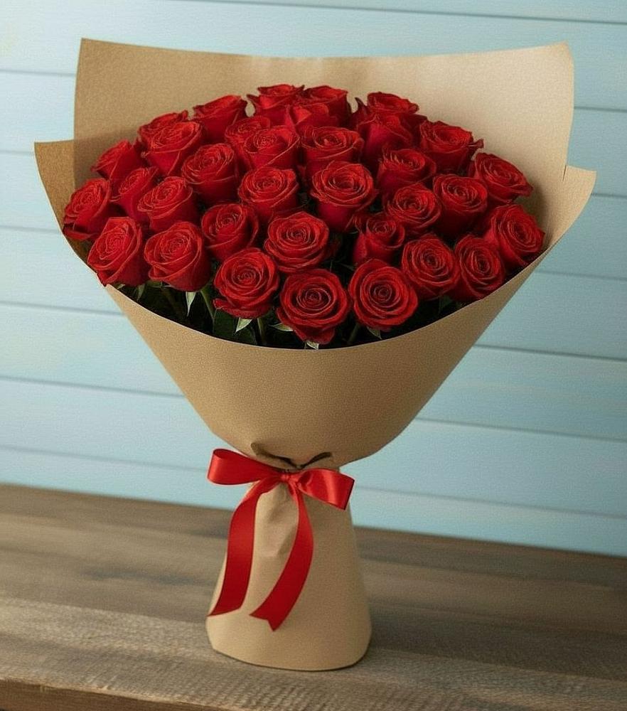 Букет Красные розы Милано в Моршанске